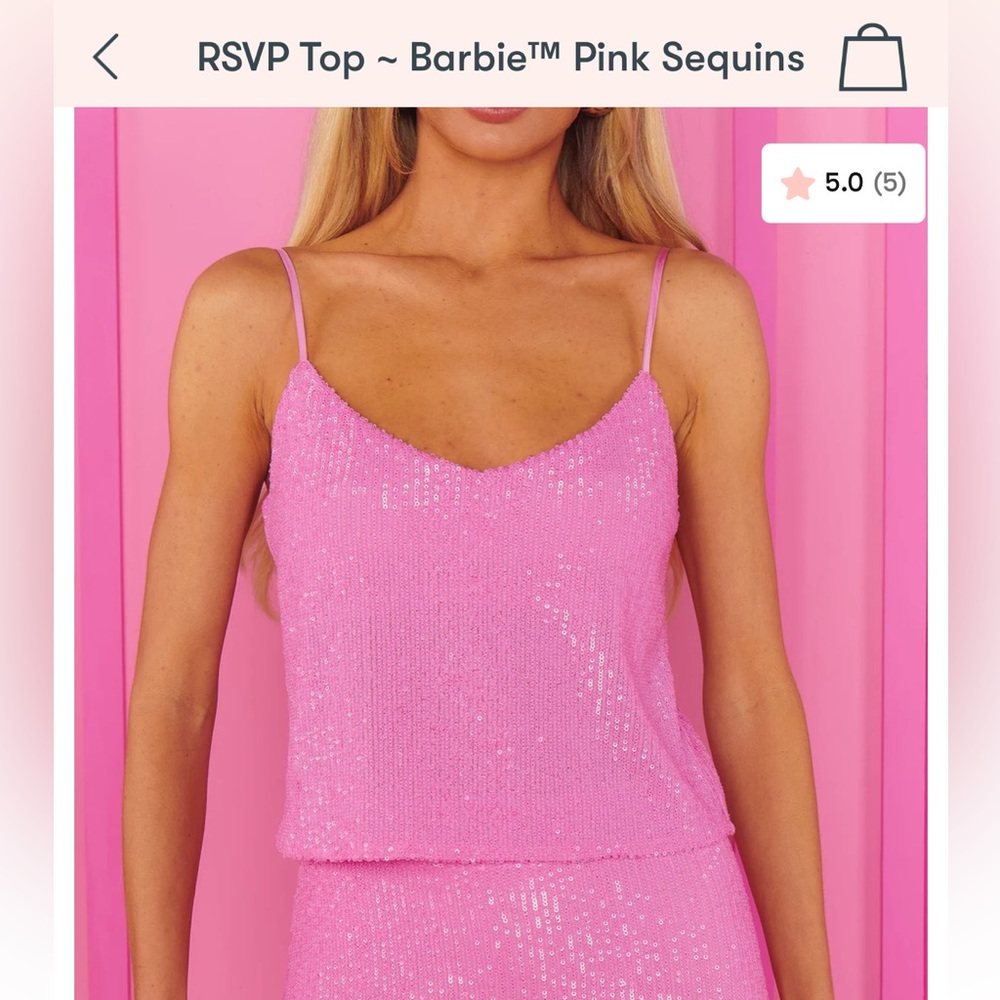 Show Me Your MuMu Pink Slip Tank Top Set - Picture 3 of 5